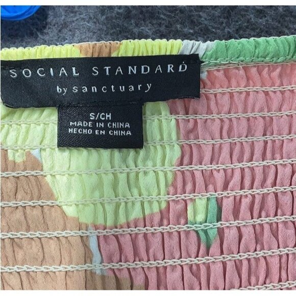 Social Standard by Sanctuary Getaway Maxi Dres Floral Spring Size S Casual - Picture 6 of 8